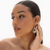 Amethyst Geode Slice Earrings - Image 3