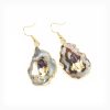 Amethyst Geode Slice Earrings - Image 5