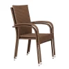 Patio Sense Morgan Outdoor Wicker Chair   Set of 4 - Image 10