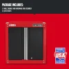 CRAFTSMAN CMST22800RB 2000 Steel Wall-mounted Garage Cabinet in Red (28-in W x 28-in H x 12-in D) - Image 3