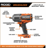 R86212B 18V Brushless Cordless 4-Mode 1/2 in. High-Torque Impact Wrench (Tool Only) - Image 2