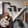 Rinza Matte Black Widespread 2-handle WaterSense Bathroom Sink Faucet with Drain - Image 6