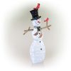 Corporation 74-in Snowman Free Standing Decoration with White LED Lights - Image 10
