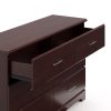 Brookside 6 Drawer Modern Double Dresser Espresso - Image 10