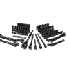H100105MTSN 1/4 in., 3/8 in. and 1/2 in. SAE Drive 100-Position Universal and Metric Mechanics Tool Set (105-Piece) - Image 2