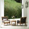 Casual Heaton Teak Side Table with Shelf - Image 3