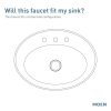 Rinza Matte Black Widespread 2-handle WaterSense Bathroom Sink Faucet with Drain - Image 4