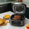 Cosori   Aeroblaze Smart Indoor 8-in-1 Grill with 6-qt Air Grill, Crisp, Dehydrate, Broil, Roast, Bake   Black - Image 10