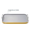 Caraway Double Burner Griddle   19 12” Griddle Pan   Non-Stick Ceramic Coated   Marigold - Image 6