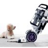 PowerSpeed Lightweight Bagless Upright Vacuum Cleaner with Pet Turbo Brush, for Carpet and Hard Floor, Plum - Image 3