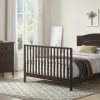 Oxford Baby North Bay 4-in-1 Convertible Crib, Espresso Brown, GREENGUARD Gold Certified, Wooden Crib - Image 3