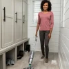SpinWave Cordless Powered Mop   Titanium/Electric Blue - Image 9