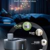 Cat Water Fountain Stainless Steel, Wireless Battery Operated Cat Fountain for Cats & Dogs Inside, Pet Water Fountain with Quiet Pump, Water Level Window, Multi-Filtration, 108oz/3.2L - Image 7