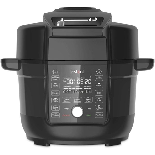 Pot Duo Crisp Ultimate Lid   13-in-1 Air Fryer and Pressure Cooker Combo, 6.5 Quart, App with 800+ Recipes