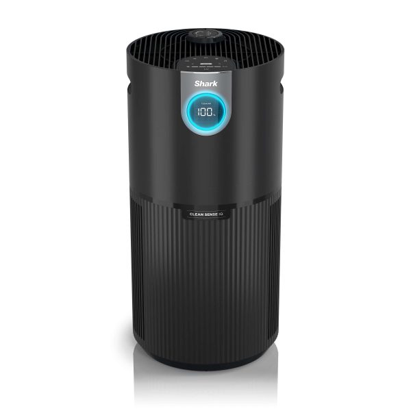 Clean Sense Air Purifier MAX 4-Speed Black HEPA Air Purifier ENERGY STAR (Covers: 1200-sq ft)