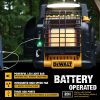 Portable Radiant 12000-BTU Outdoor Portable Radiant Propane Heater - Image 7