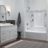 Becker Spotshield Brushed Nickel 1-handle Multi-function Round Bathtub and Shower Faucet Valve Included - Image 17