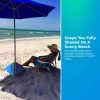 BEACHBUB All-In-One Beach Umbrella System. Includes 7.5 foot (50+ UPF) Umbrella, Oversize Bag, Base   Accessory Kit - Image 6