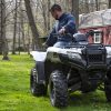 Buyers Products ATVS100 ATV Broadcast Spreader, All-Purpose Spreader for Salt, Seed   Fertilizer, 100 lb. Capacity W/ Rain Cover - Image 4