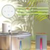 Cat Water Fountain Stainless Steel, Wireless Battery Operated Cat Fountain for Cats & Dogs Inside, Pet Water Fountain with Quiet Pump, Water Level Window, Multi-Filtration, 108oz/3.2L - Image 2