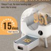 Self Cleaning Litter Box – 110L Large Automatic Cat Litter Box Self Cleaning, Multi cat can use, 1 Roll Garbage Bags and Mat, App Control, aWhite - Image 4