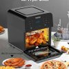 Brio 15.5Qt Air Fryer Rotisserie Oven, X-Large Family Size, Powerful 1800W, 4 Rack Positions - Image 4