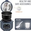Bear Rice Cooker 3 Cups (Uncooked), Fast Electric Pressure Cooker - Image 9