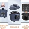 Bear Rice Cooker 3 Cups (Uncooked), Fast Electric Pressure Cooker - Image 7