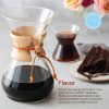 Chemex Pour-Over Glass Coffeemaker   Classic Series   6-Cup   Exclusive Packaging - Image 4