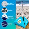 BEACHBUB All-In-One Beach Umbrella System. Includes 7.5 foot (50+ UPF) Umbrella, Oversize Bag, Base   Accessory Kit - Image 3