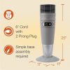 Heating Space Heater, 25 , Grey 6462 - Image 5