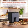 Pro III Air Fryer Dual Blaze, 6.8-Quart, Precise Temps Prevent Overcooking, 1750W, Dark gray - Image 2