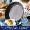Ray   16802  Ray Cucina Nonstick Cookware Pots and Pans Set, 12 Piece, Sea Salt Gray - Image 12