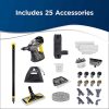 Power Steamer Heavy Duty 3-in-1 Steam Mop and Handheld SteamShot, Black, 2685A - Image 3