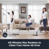 Cordless Cleaner for Home, RapidClean Ultra 20kpa Powerful Suction for Hard Floor  Pet Hair,40min Runtime, NEC370GR, Green - Image 9