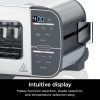 ST101 Foodi 2-in-1 Flip Toaster, 2-Slice Capacity, Compact Toaster Oven, 1500 Watts, Stainless Steel - Image 8