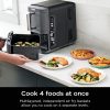 SL401 DoubleStack XL 2-Basket Air Fryer, DoubleStack Technology Cooks 4 Foods at Once, Compact Design, Grey - Image 13