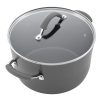 Ray   16802  Ray Cucina Nonstick Cookware Pots and Pans Set, 12 Piece, Sea Salt Gray - Image 6