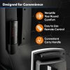 Oscillating Hybrid Fan and Space Heater for Home, All Season High Velocity Hybrid, White, 1500W, FHV820 - Image 6