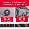 Pocket Hose Copper Bullet With Thumb Spray Nozzle AS-SEEN-ON-TV Expands to 75 ft - Image 8