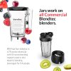 Blendtec Total Blender Classic   Includes FourSide Jar (75 oz)   10-Speed Professional-Grade Countertop Blender, Black - Image 5