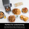 SL401 DoubleStack XL 2-Basket Air Fryer, DoubleStack Technology Cooks 4 Foods at Once, Compact Design, Grey - Image 5