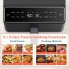 Pro III Air Fryer Dual Blaze, 6.8-Quart, Precise Temps Prevent Overcooking, 1750W, Dark gray - Image 4