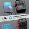BRPOM Car Jump Starter with Air Compressor, 150PSI 3000A Peak 26800mah (Up to All Gas or 8.0L Diesel Engine, 50 Times) Portable Jump Starter 12V Auto Battery Jump Pack QC 3.0 with 160W DC Out - Image 4