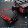 BRPOM Car Jump Starter with Air Compressor, 150PSI 3000A Peak 26800mah (Up to All Gas or 8.0L Diesel Engine, 50 Times) Portable Jump Starter 12V Auto Battery Jump Pack QC 3.0 with 160W DC Out - Image 5