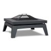 Breton Wood Burning Fire Pit by Real Flame - Image 6