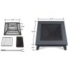 Breton Wood Burning Fire Pit by Real Flame - Image 10