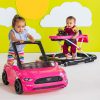 Bright Starts Ford Mustang Ways to Play 4-in-1 Baby Activity Push Walker, Pink, Age 6 months+ - Image 3