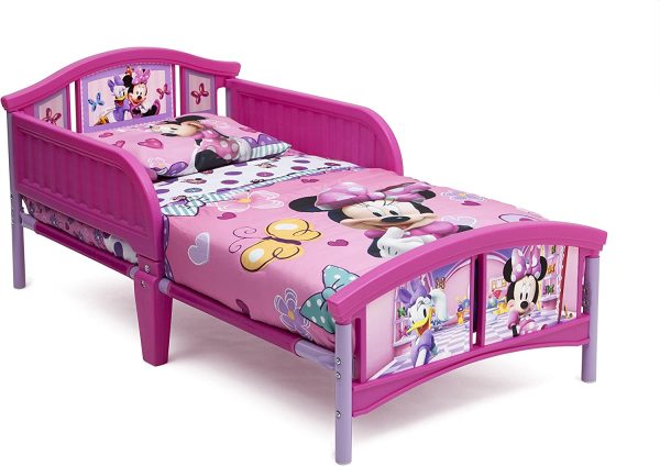 Plastic Toddler Bed,  Minnie Mouse