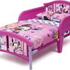 Plastic Toddler Bed,  Minnie Mouse - Image 2
